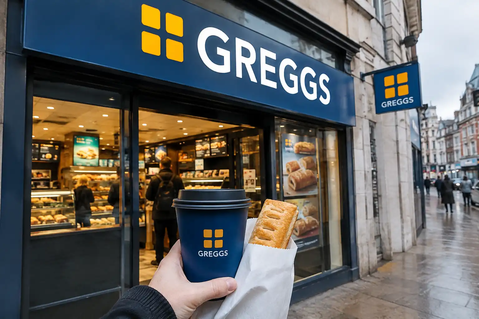 what time does Greggs open